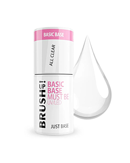 BrushUp! Basic Base baza hybrydowa do paznokci Just Base, 5g