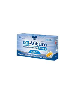 K2-Vitum forte, Kapsułki z witaminą K2MK-7 dla dorosłych 