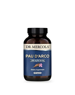 Dr. Mercola Suplement diety sproszkowana kora drzewa PAU D’ARCO
