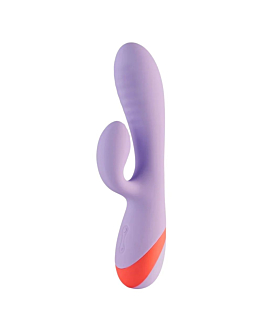 Dream Toys Love Signal Twin Toned Duo wibrator króliczek Purple