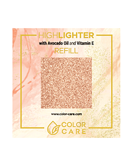 Color Care Rozświetlacz Wegański - Refill - 02 Universal Rose