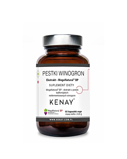 Kenay Ekstrakt z pestek winogron MegaNatural®-BP™ 60 kapsułek
