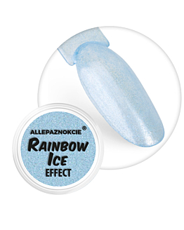 Allepaznokcie Ice Rainbow Effect Pyłek Do Paznokci Magic Azul Nr 5