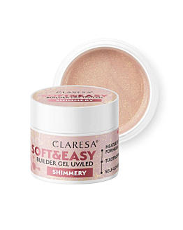 Claresa Soft&Easy Builder Gel żel budujący Shimmery, 45g