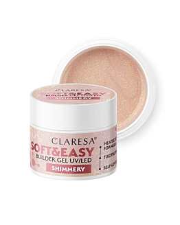 Claresa Soft&Easy Builder Gel żel budujący Shimmery, 12g