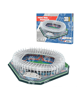 Habarri Stadion piłkarski - PARC DES PRINCES - FC Paris Saint Germain - Puzzle 3D 123 elementy