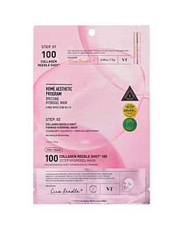 VT COSMETICS COLLAGEN REEDLE SHOT 100 2STEP MASK 34.5 g - 2-etapowa maska do twarzy