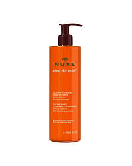 Nuxe Rêve de Miel® Gel Ultra-Ricco Detergente per Viso e Corpo 400 ml