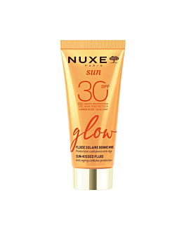 Nuxe Sun Fluid glow z efektem skóry muśniętej słońcem, SPF30