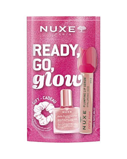 Nuxe Set: Very Rose Siero per le labbra 8ml + HP Floral Or 10ml + Elastico per capelli