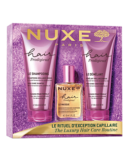 Nuxe zestaw Hair Prodigieux: Szampon 200ml + Odżywka 200ml + Maska Pre-Shampoo 30ml