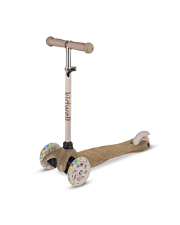 Kidwell Uno Hulajnoga balansowa Glitter Gold LED Kidwell