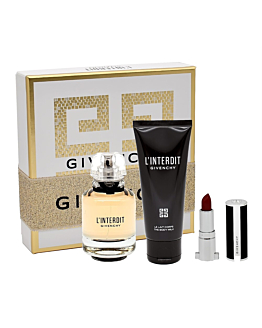 Givenchy L'Interdit Set: Eau de Parfum + Lozione Corpo + Rossetto