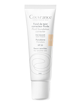 Avène Couvrance Fluido Correttore SPF 20 Porcellana 1.0