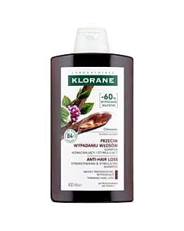 Klorane Przeciw Wypadaniu Włosów Szampon wzmacniający i stymulujący z chininą, 400 ml