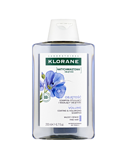 Klorane Objętość Szampon otulający i nadający objętość, 200 ml