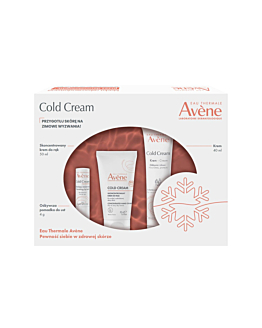 Avène Zestaw dermokosmetyków Cold Cream (Krem + Krem do rąk + Pomadka do ust)