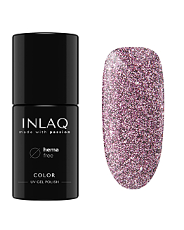 INLAQ Lakier Hybrydowy Brokatowy HEMA Free, Virgo