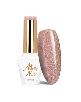 MollyNails Shocking Shine Sympathy Lakier Hybrydowy UV LED Nr 686 8 g