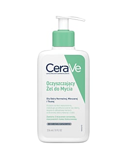 CeraVe Oczyszczający żel do mycia do skóry normalnej i tłustej 236 ml