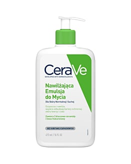 CeraVe Nawilżająca emulsja do mycia skóry suchej i normalnej, 473 ml