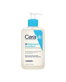 CeraVe SA Wygładzający żel do mycia dla skóry szorstkiej, z grudkami, suchej, 236 ml