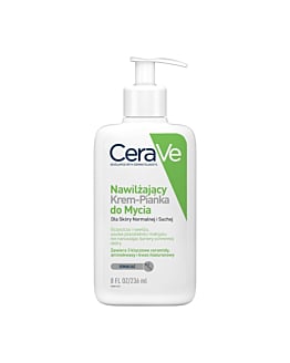 CeraVe Nawilżający krem-pianka do mycia do skóry normalnej i suchej 236 ml