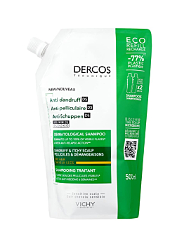 Vichy Dercos Shampoo Antiforfora per Capelli Secchi Refill 500 ml
