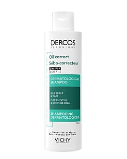 Vichy Dercos Oil Correct dla przetłuszczających się włosów szampon