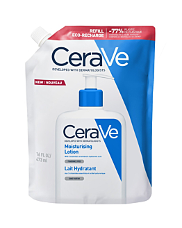 CeraVe Emulsione Idratante Viso e Corpo, Confezione Refill, 473 m
