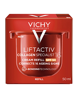 Vichy Liftactiv Collagen 16 Krem do twarzy SPF50 Refill, 50 ml