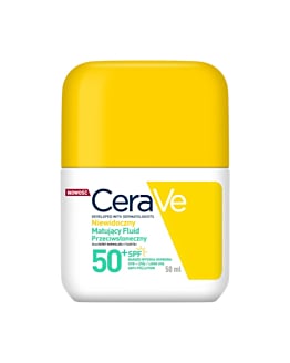 CeraVe Matujący fluid przeciwsłoneczny do mieszanej i tłustej sk&oacute;ry SPF 50+