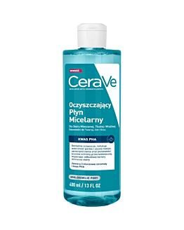 Cerave Acqua micellare detergente per pelle mista e grassa, 400 ml