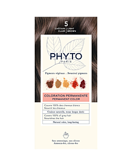 Phyto Phytocolor Farba do włosów, 5 Jasny Kasztan 