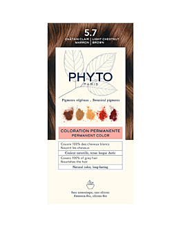 Phyto Phytocolor Farba do włosów, 5.7 Jasny Kasztanowy Brąz 