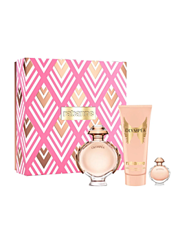 Paco Rabanne Olympea Zestaw: woda perfumowana 80 ml + woda perfumowana travel size 6 ml + balsam do ciała 100 ml
