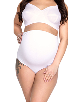 Mitex Mama Belly Majtki dla kobiet w ciąży Biały 2XL
