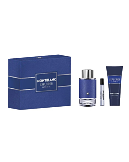 Montblanc Explorer Ultra Blue Zestaw upominkowy dla mężczyzn