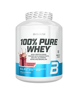 BioTech USA 100% Pure Whey 2000g o smaku truskawkowym
