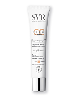 SVR Clairial CC SPF50+ Light, Krem koloryzujący na przebarwienia 