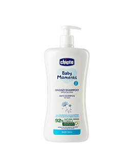 Chicco Baby Moments szampon do mycia ciała i włosów 0m+, 750ml