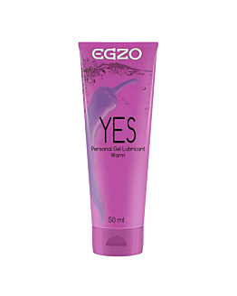 EGZO Yes Personal Gel Lubricant stymulująco-rozgrzewający lubrykant, 50ml