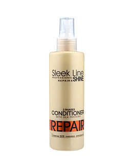 Stapiz Sleek Line Repair 2 Phases Conditioner dwufazowa odżywka do włosów z jedwabiem, 200ml