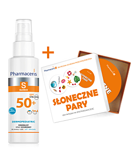 Pharmaceris Zestaw S Dermopediatric Spray SPF50+ 100ml + Gra słoneczne pary GRATIS