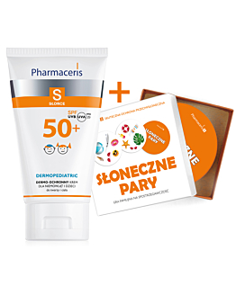 Pharmaceris Zestaw S Dermopediatric Krem SPF50+ 125ml + Gra słoneczne pary GRATIS