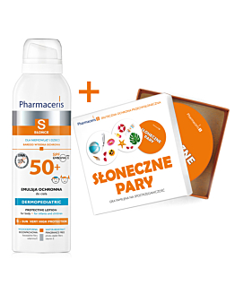 Pharmaceris Zestaw S Dermopediatric Emulsja SPF50+ 150ml + Gra słoneczne pary GRATIS