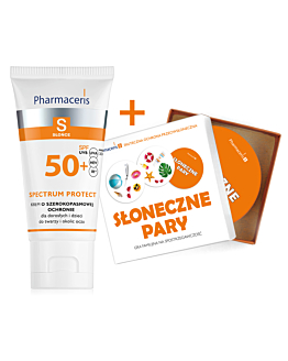 Pharmaceris Zestaw S Spectrum Protect Krem SPF50+ 50ml + Gra słoneczne pary GRATIS