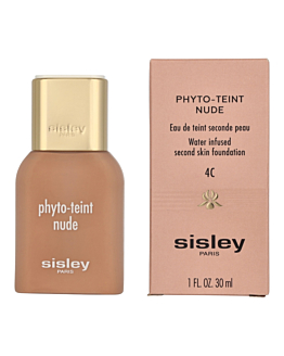 Sisley Phyto-Teint Nude Fondotinta Idratante Effetto Seconda Pelle, 4C Honey