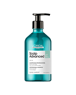 L’Oréal Professionnel SE Scalp Advanced Szampon oczyszczający do przetłuszczającej się skóry głowy, 500 ml