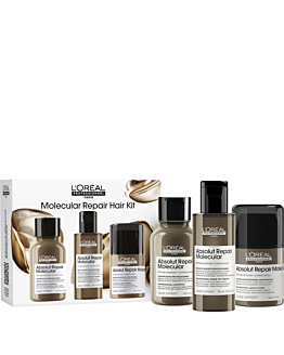 Loreal Professionnel Molecular Zestaw: serum 75ml + szampon + krem, Travel size